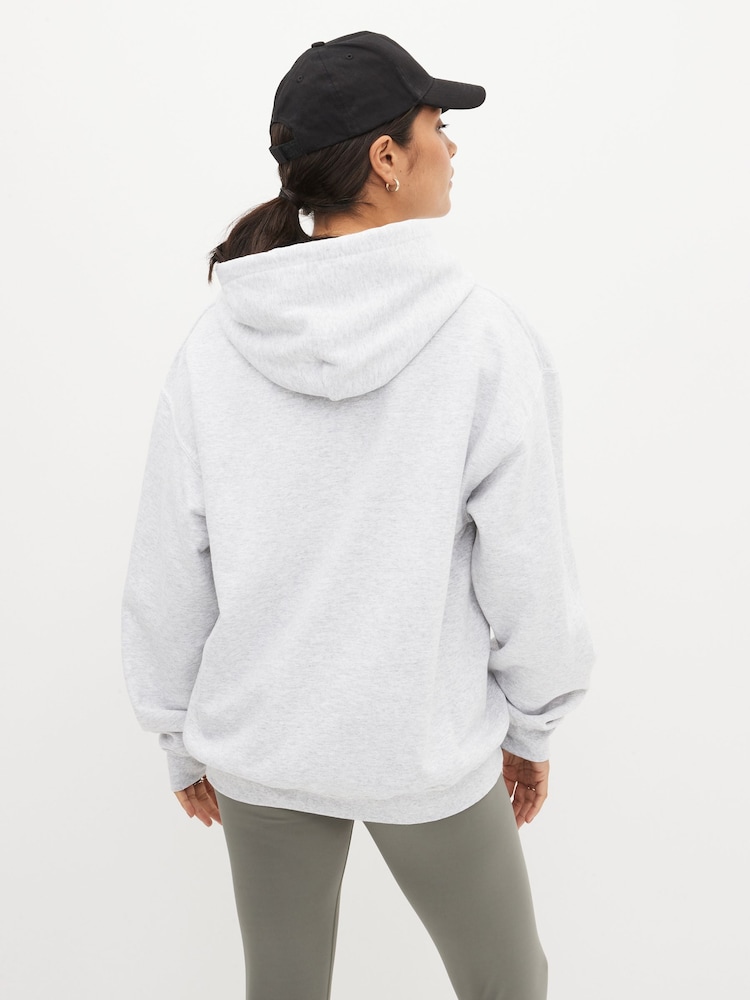 Grey Los Angeles Graphic Hoodie - Image 4 of 6