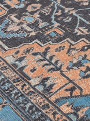 Asiatic Rugs Orange Kaya Niki Washable Rug - Image 5 of 5