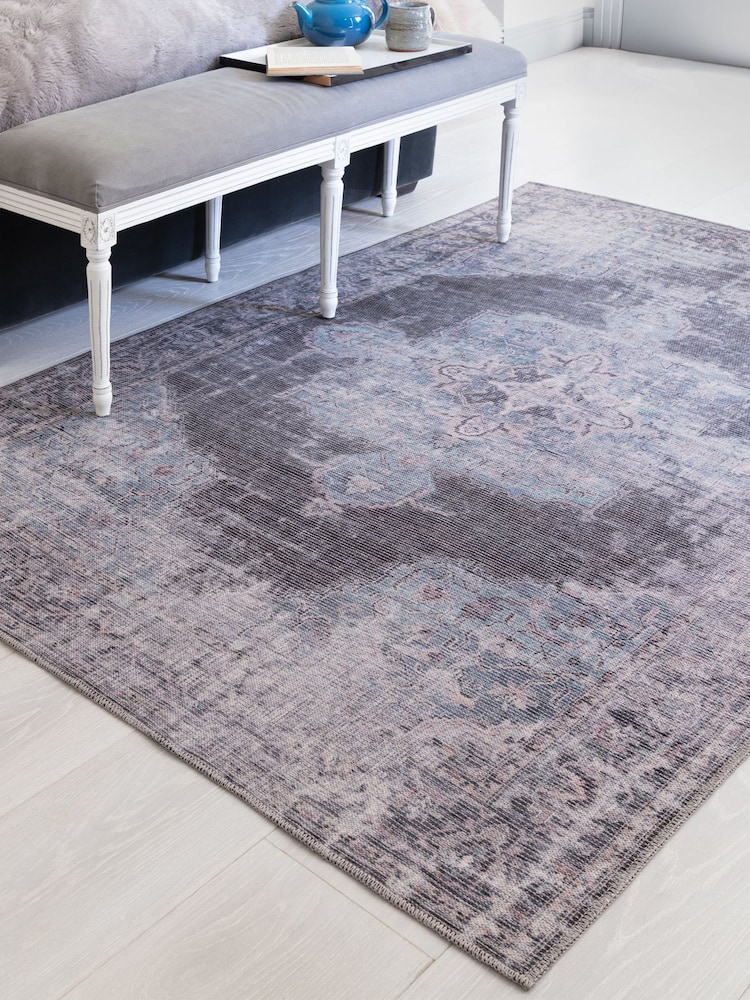 Asiatic Rugs Blue Kaya Roya Rug - Image 1 of 5
