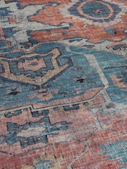 Asiatic Rugs Red Kaya Shiva Washable Rug - Image 5 of 5