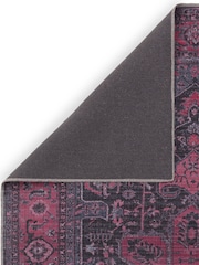 Asiatic Rugs Pink Kaya Alya Washable Rug - Image 4 of 5