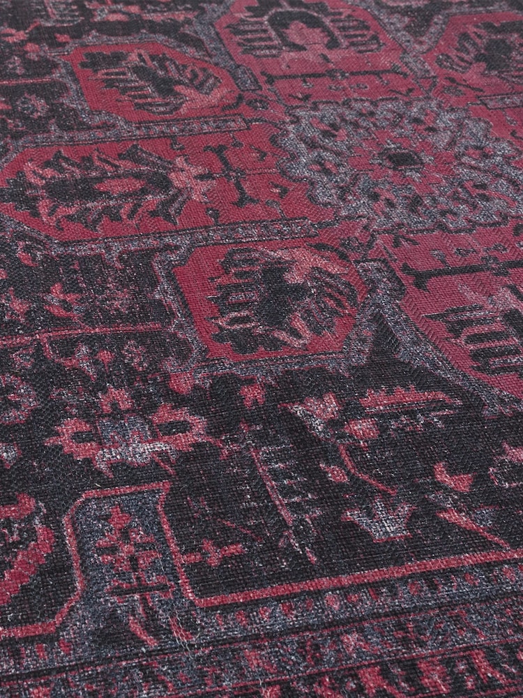 Asiatic Rugs Pink Kaya Alya Washable Rug - Image 5 of 5