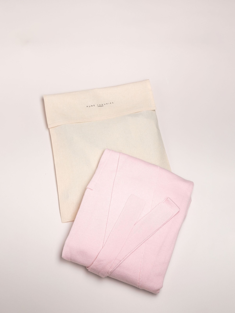 Pure Luxuries London Hallbeck Cashmere & Merino Wool Dressing Gown - Image 4 of 4