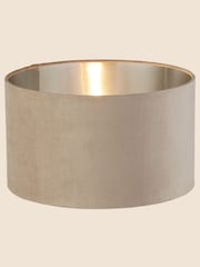 Searchlight Josie Taupe Velvet Easy Fit Shade - Image 2 of 3