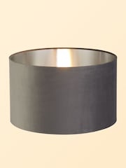 Searchlight Josie Grey Velvet Easy Fit Shade - Image 2 of 3