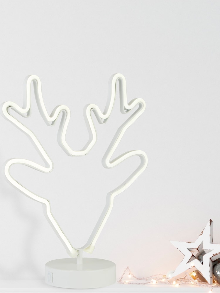 Searchlight LED Deer Antlers Christmas Light - Image 1 of 3 Searchlight LED Deer Antlers Christmas Light - Image 1 of 3