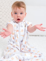 Halo White SleepSack 0.5 TOG 100% Cotton Sleeping Bag - Image 1 of 13