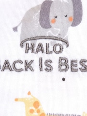 Halo White SleepSack 0.5 TOG 100% Cotton Sleeping Bag - Image 7 of 13
