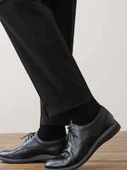 Black Wide Leg Stretch Smart Trousers - Image 5 of 8
