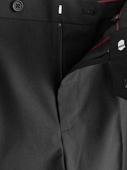 Black Wide Leg Stretch Smart Trousers - Image 7 of 8