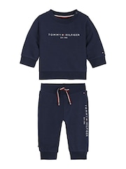 Tommy Hilfiger Blue Essential Logo Tracksuit - Image 1 of 3