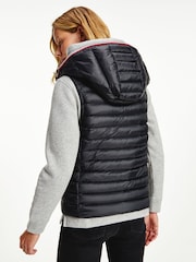 Tommy Hilfiger Black Heritage Lightweight Down Gilet - Image 1 of 4