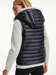 Tommy Hilfiger Black Heritage Lightweight Down Gilet - Image 2 of 4