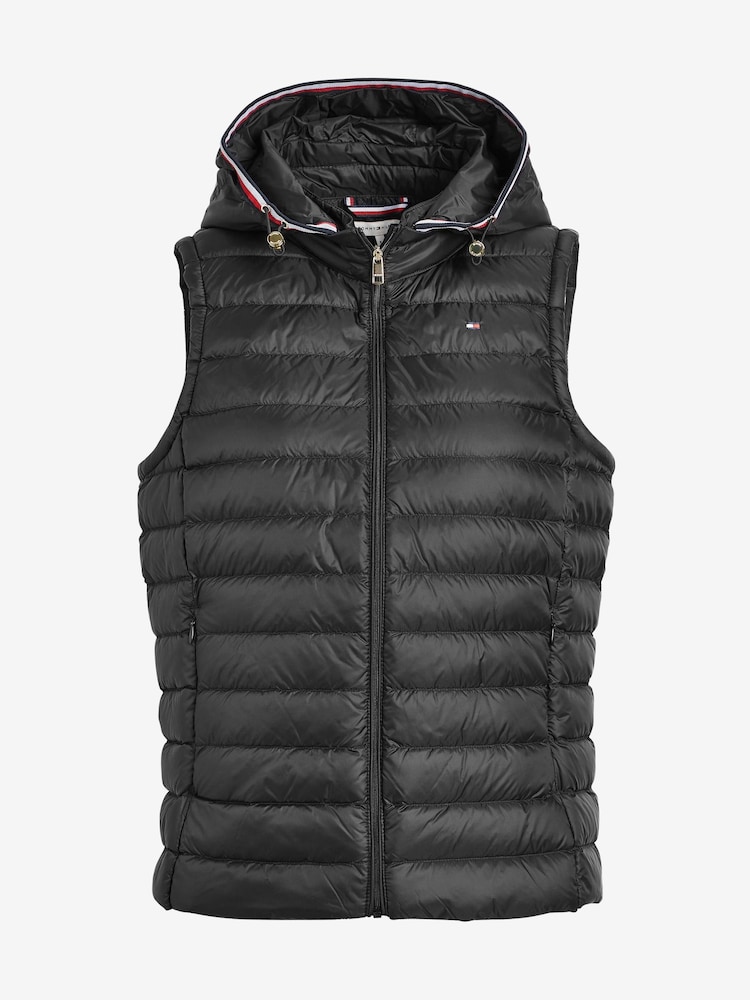 Tommy Hilfiger Black Heritage Lightweight Down Gilet - Image 4 of 4