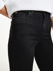Tommy Hilfiger Black Harlem High Waisted Th Flex Skinny Jeans - Image 3 of 4