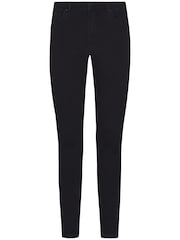 Tommy Hilfiger Black Harlem High Waisted Th Flex Skinny Jeans - Image 4 of 4