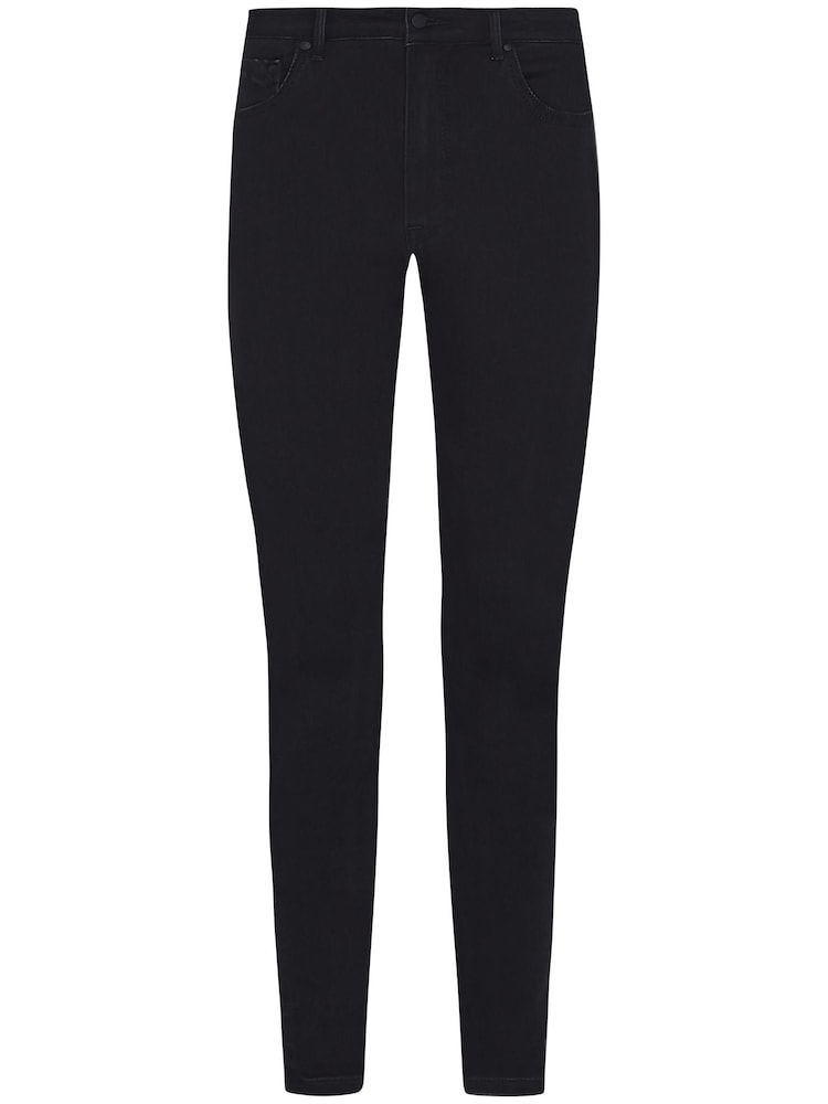 Tommy Hilfiger Black Harlem High Waisted Th Flex Skinny Jeans - Image 4 of 4