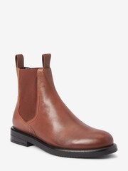 Čokoladno rjava - Usnjeni škornji Forever Comfort® - Slika 5 iz 7