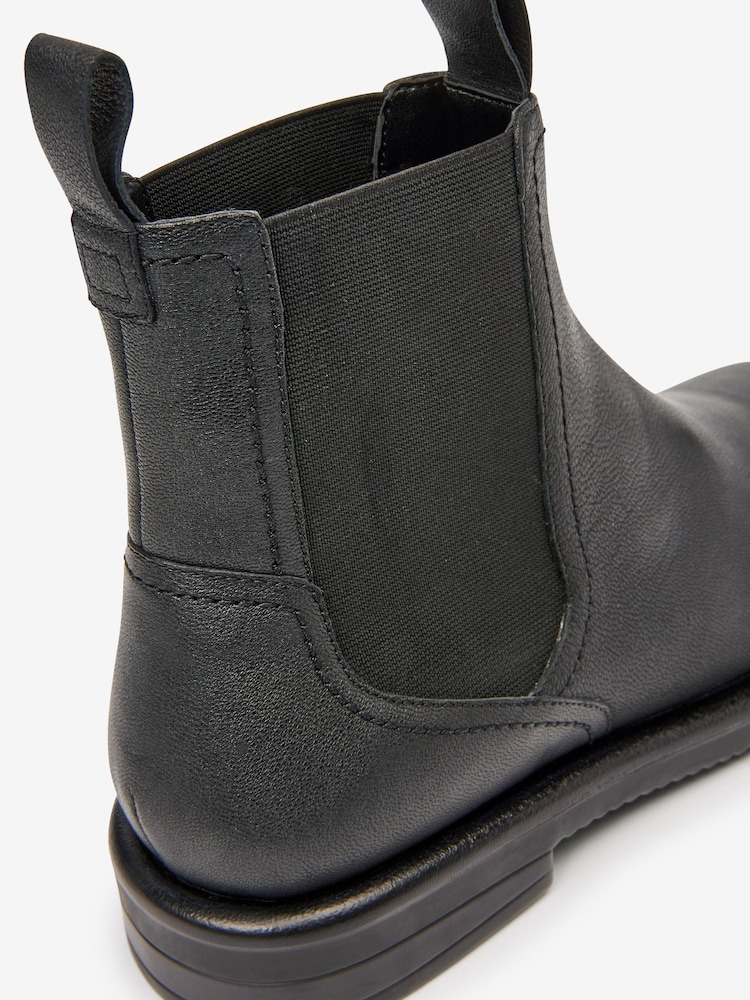 Schwarz - Forever Comfort® Chelsea-Stiefel aus Leder - Bild 6 von 6