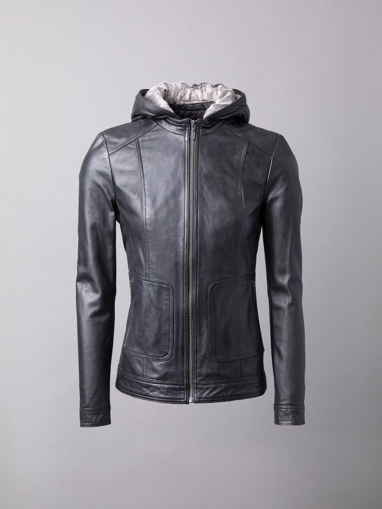 Lakeland Leather Abbeytown À capuche Veste en cuir - Image 7 of 8