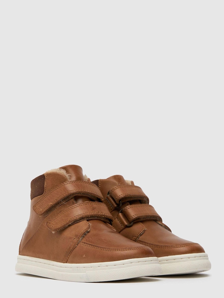 Schuh Brown Capital Cupsole Boots - Image 2 of 4 Schuh Brown Capital Cupsole Boots - Image 2 of 4