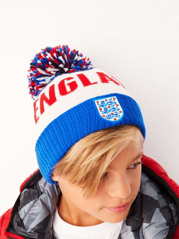 Navy England License Pom Hat (1-16yrs) - Image 2 of 6