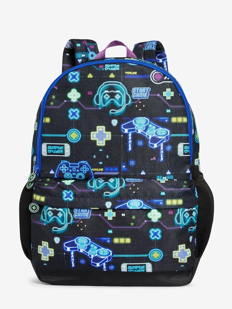 Blue Gamer Backpack - Image 1 of 4