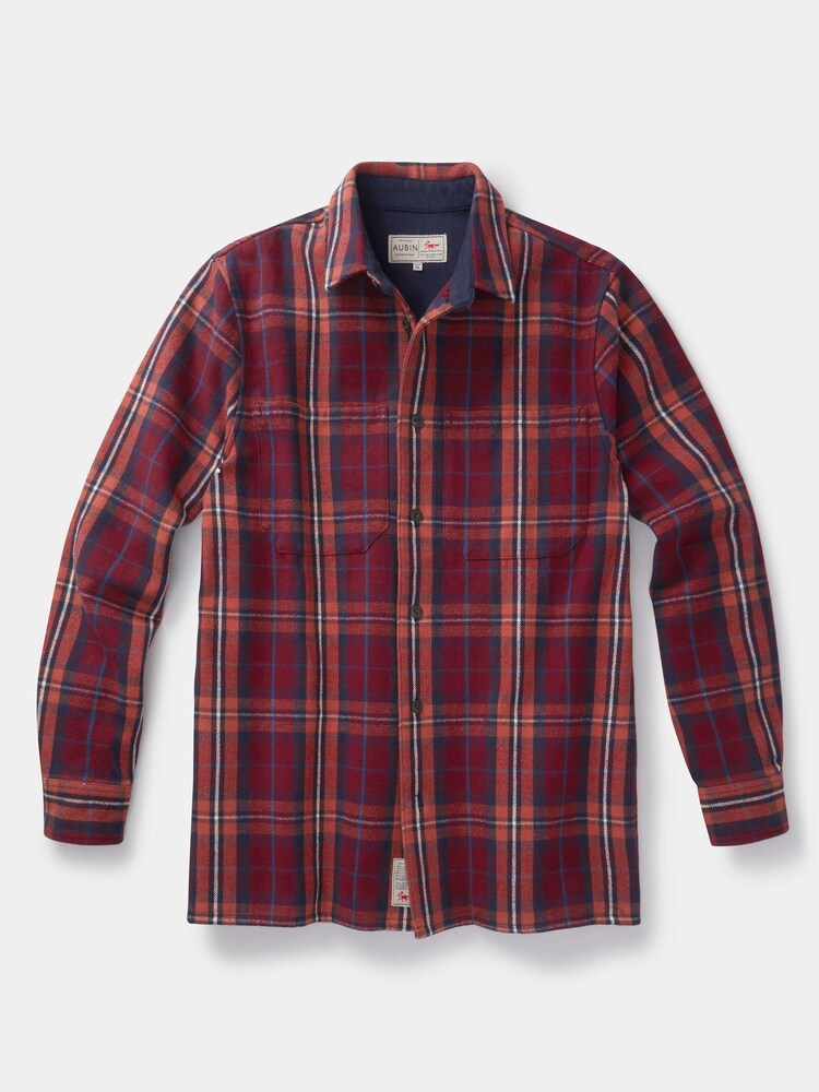 Aubin Bircham Heavyweight Flannel Overshirt - Image 5 of 5
