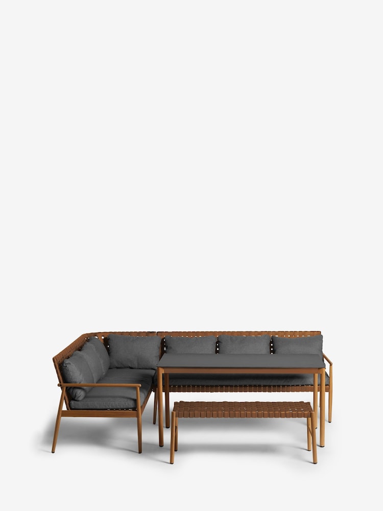 Tan Stockholm Garden Corner Dining Set - Image 2 of 5