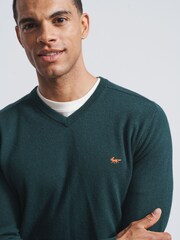 Aubin Sunningdale V-Neck Jumper - Image 3 of 4