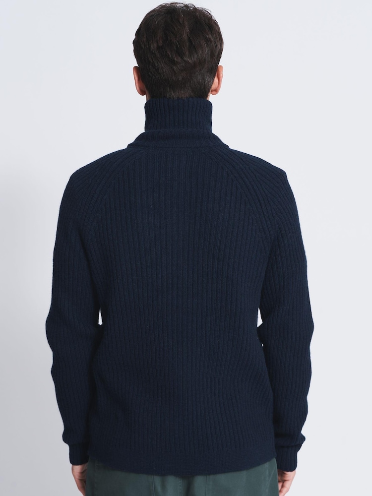 Aubin Barley Zip Through Cardigan - Image 2 of 5