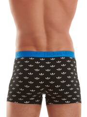 adidas Originals Black Comfort Flex Cotton 2 Pack Boxers - Image 5 of 8
