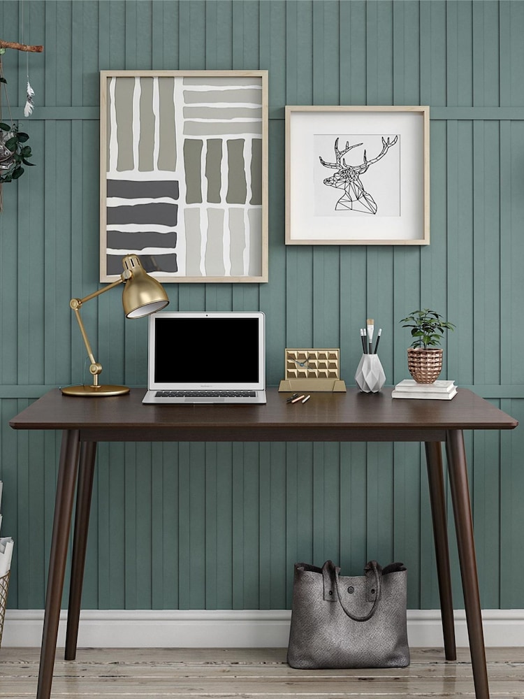 Novogratz Walnut Brown Brittany Desk - Image 1 of 5