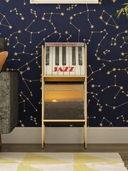 Novogratz Gold Helix Vinyl Record Storage - Image 2 of 5