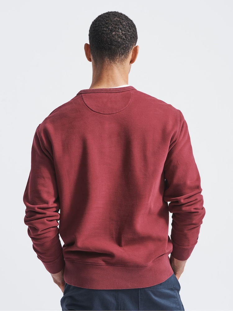 Aubin Vestry Relaxed Crew Neck Sweat Top - Image 2 of 5 Aubin Vestry Relaxed Crew Neck Sweat Top - Image 2 of 5