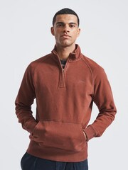 Aubin Provost Zip Neck Sweat Top - Image 1 of 6
