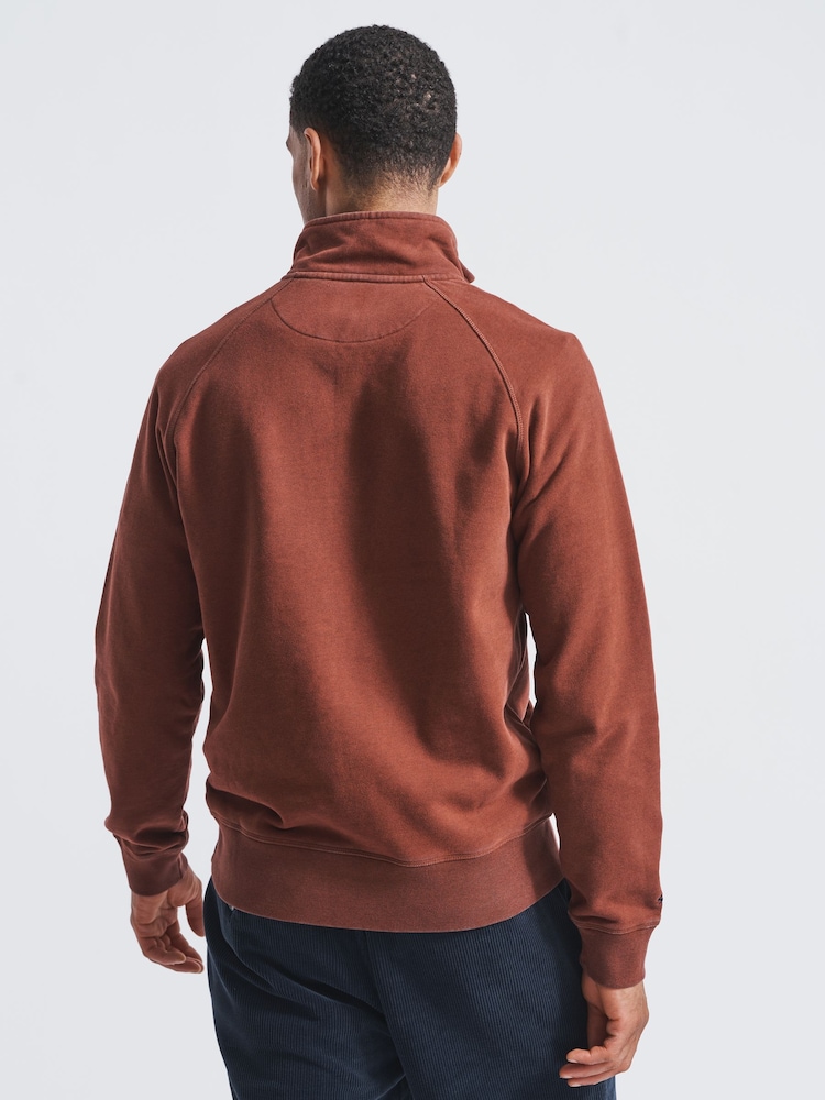 Aubin Provost Zip Neck Sweat Top - Image 2 of 6
