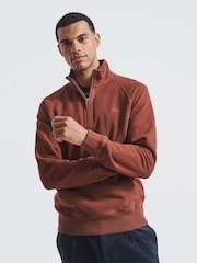 Aubin Provost Zip Neck Sweat Top - Image 3 of 6
