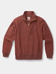 Aubin Provost Zip Neck Sweat Top - Image 5 of 6