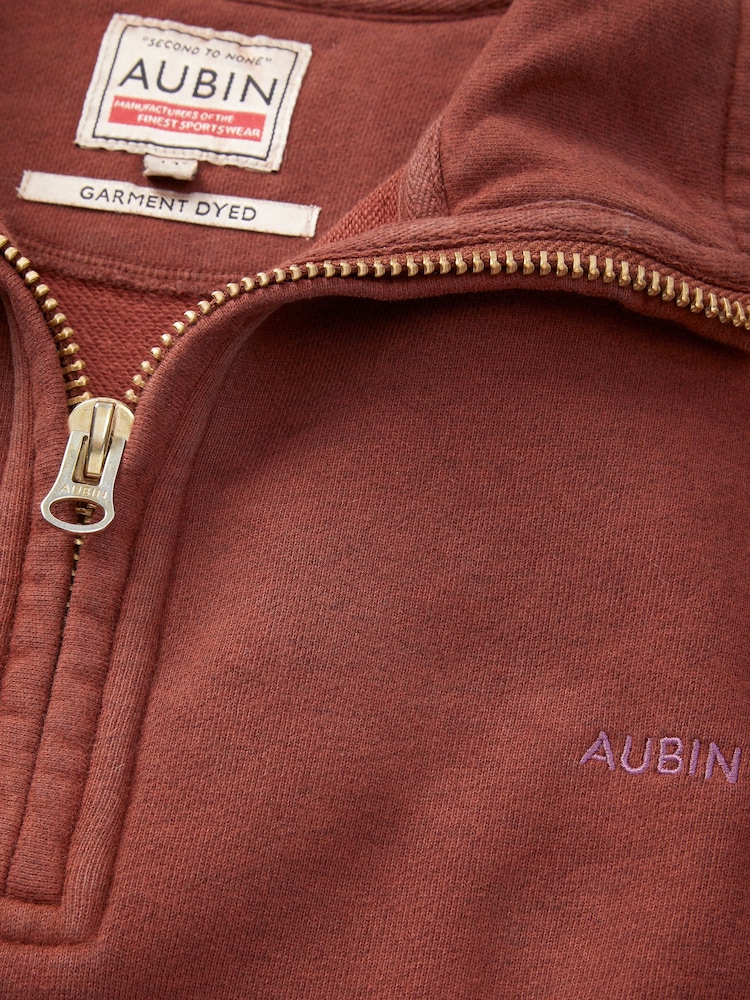 Aubin Provost Zip Neck Sweat Top - Image 6 of 6