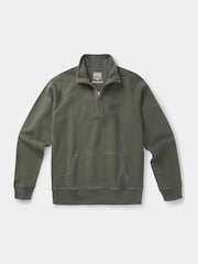 Aubin Cotton Provost Quarter Zip 100% Cotton Sweat Top - Image 6 of 6