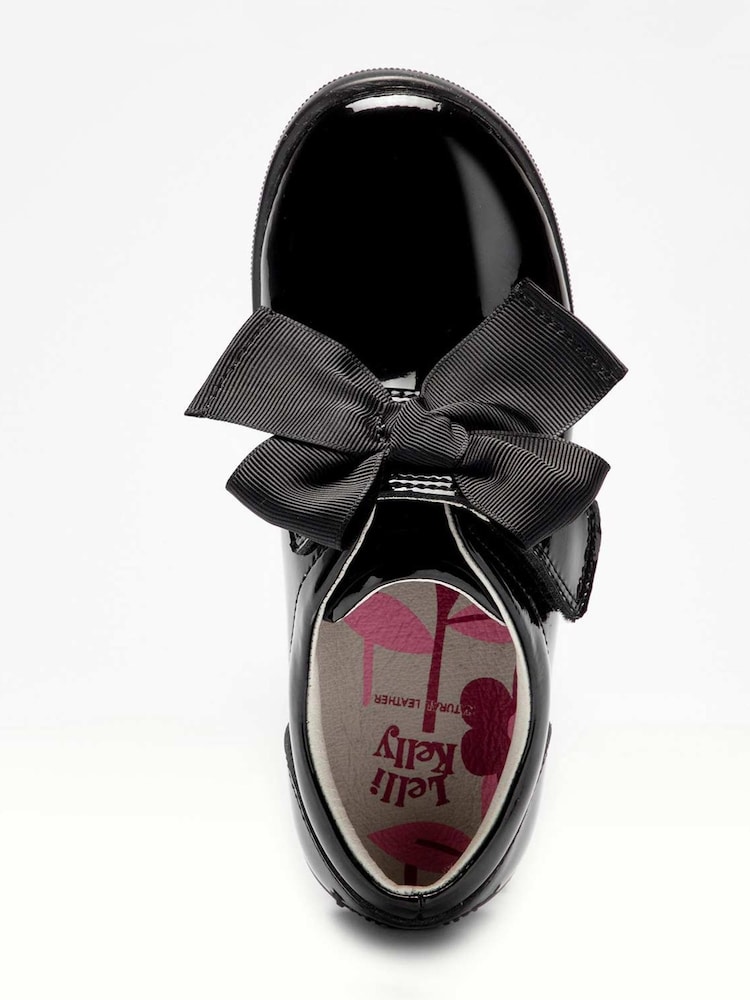 Chaussures Lelli Kelly Elizebeth noires à nœud - Image 4 of 5