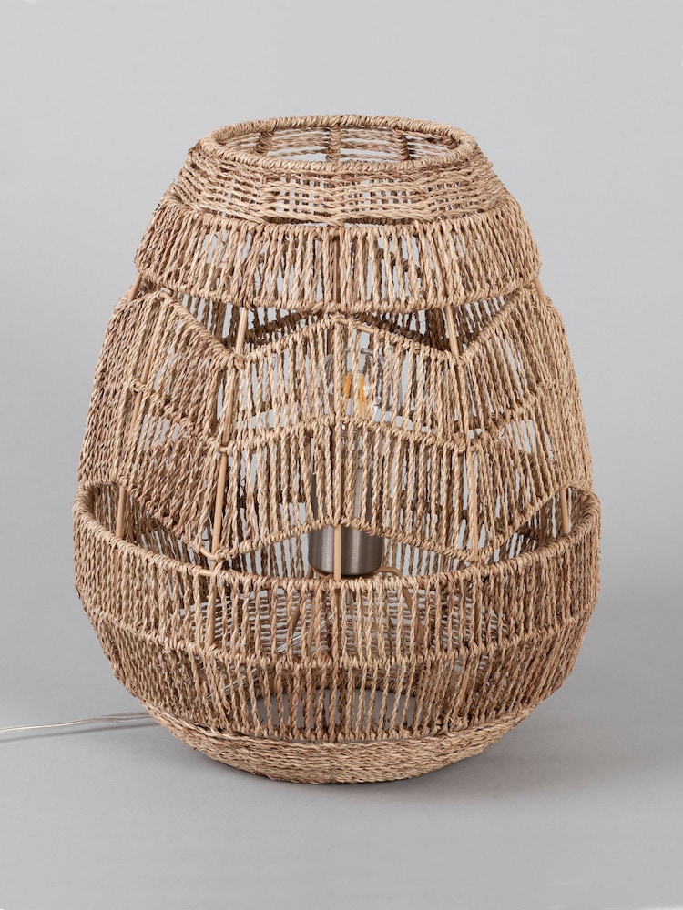BHS Natural Large Jute Table Lamp - Image 2 of 5 BHS Natural Large Jute Table Lamp - Image 2 of 5