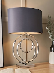 BHS Silver Saturn Table Lamp - Image 1 of 6