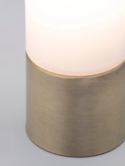 BHS Brass Cylinder Touch Lamp - Image 3 of 4