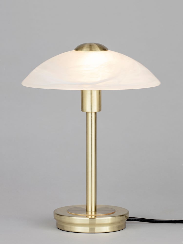 BHS Brass Archie Touch Lamp - Image 3 of 3