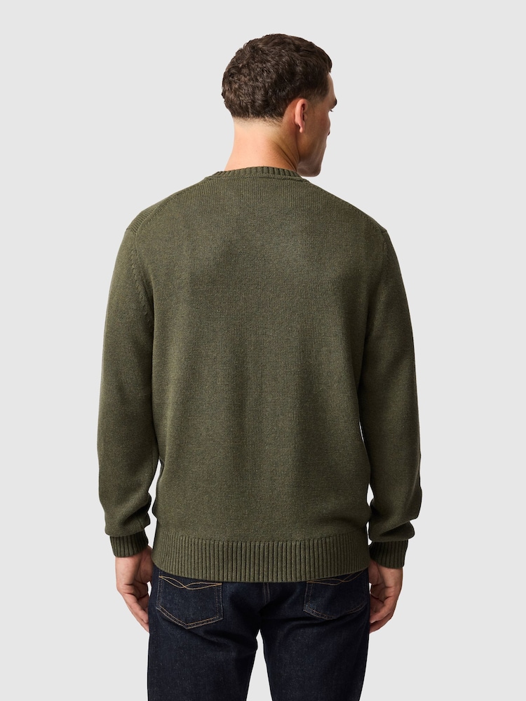 Rodd & Gunn Dark Green Knit Jumper - Image 2 of 5 Rodd & Gunn Dark Green Knit Jumper - Image 2 of 5