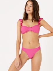 Accessorize Bikinislip mit Raffung, Pink - Bild 2 von 4