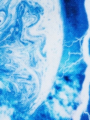 Hype. Blue Galaxy Lightning Backpack - Image 6 of 9