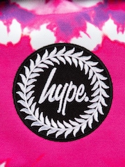 Hype. Pink Heart Hippy Tie Dye Backpack - Image 3 of 4